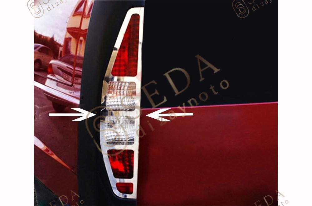 Fiat Doblo 1 Panel Van/Lav 2000 > 2006 Stop Çerçevesi 2 Prç. P. Çelik - Görsel 5