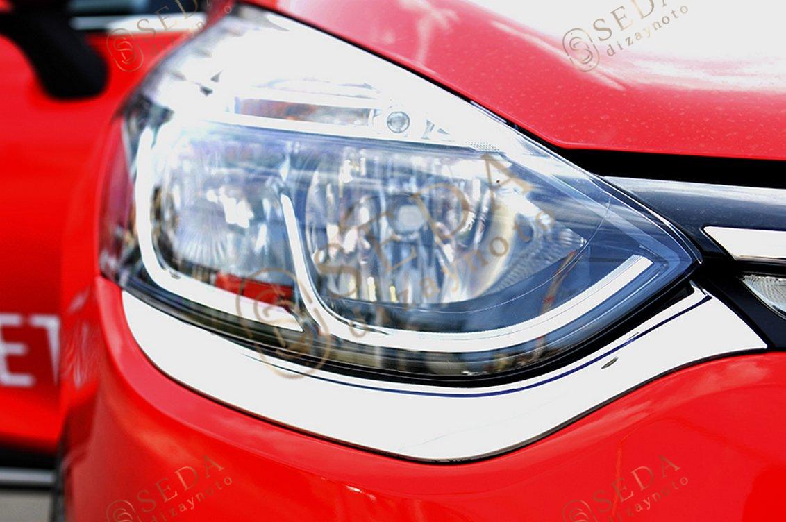 Renault Clio 4 HB /SW 2012 > 2017 Far Kaşı 2 Prç. P. Çelik - Görsel 6