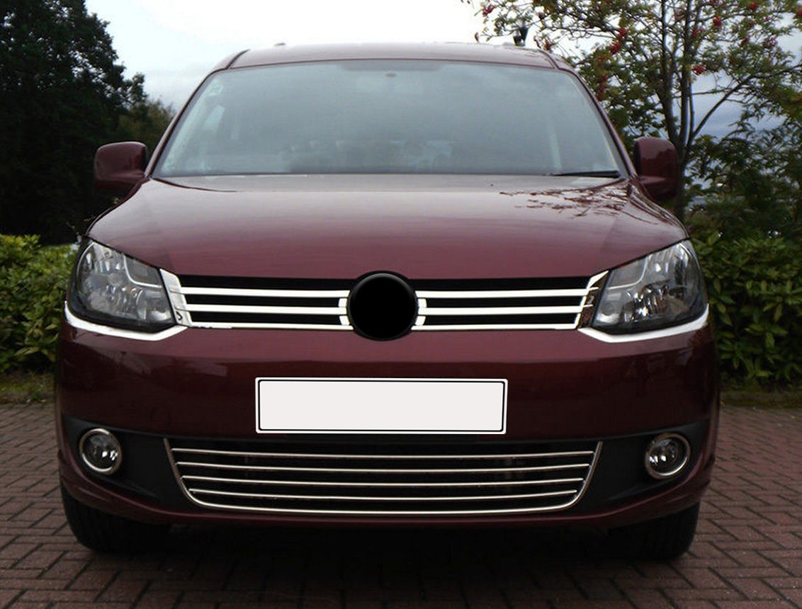 VW Caddy Mini Van 2010 > 2014 Ön Panjur 2 Prç. P. Çelik - Görsel 5